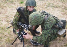 Parengti kvalifikuoti minosvaidininkai iš Krašto apsaugos savanorių pajėgų  - 2