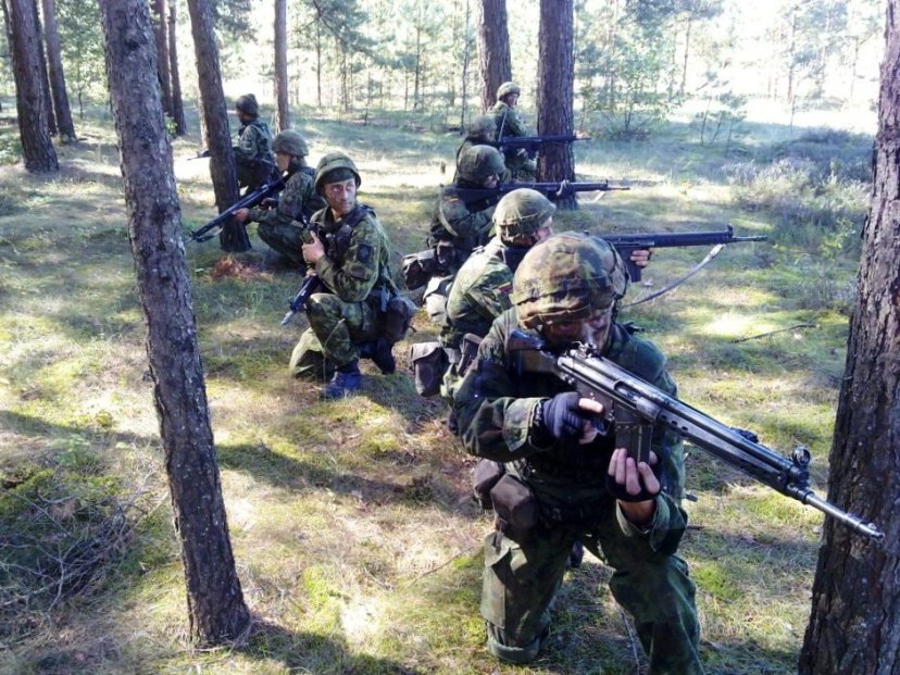 Vyr. šaulio kursas Krašto apsaugos savanorių pajėgų kariams
