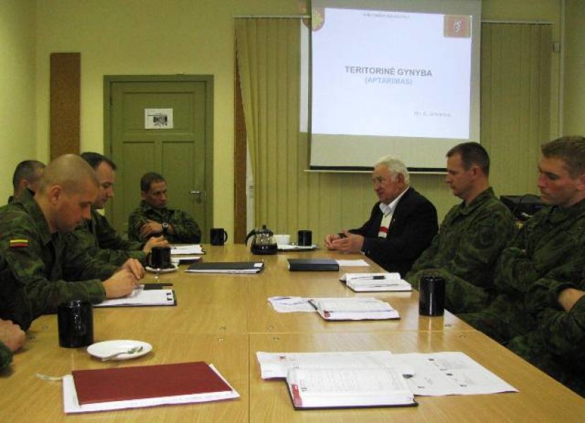 Teritorinės gynybos ypatumai iš partizano lūpų 