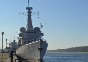 Klaipėdoje svečiuojasi Belgijos ir Nyderlandų kariniai laivai, juose apsilankyti galės visi... - 1