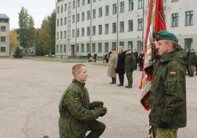Jonušo Radvilos mokomasis pulkas mini 15-ąsias įkūrimo metines - 1