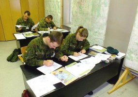 Štabo darbo kursas Lietuvos kariuomenės puskarininkiams - 1