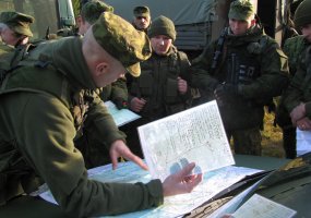 KASP Žemaičių apygardos 3-iojoje rinktinėje vyko būrių vertinamosios pratybos - 1