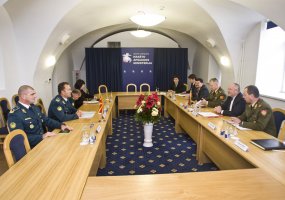 Lietuvoje lankosi Buvusios Jugoslavijos Respublikos Makedonijos kariuomenės vadas generolas... - 5