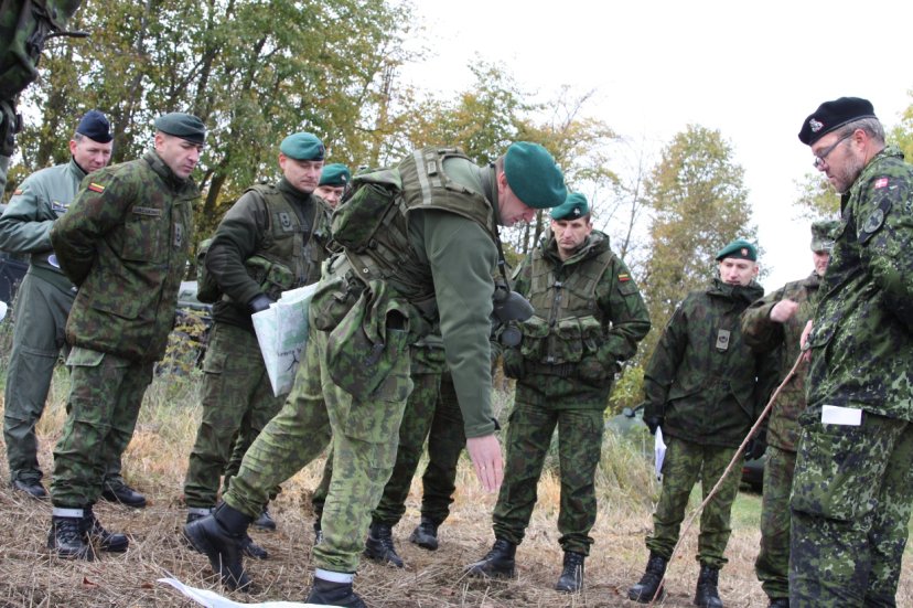 Mokymuose „Stiprus Vilkas 2013“ įvertintas brigados „Geležinis Vilkas“ štabo pasirengimas