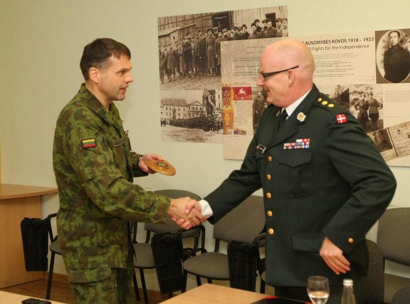 Aptartos KASP ir Danijos savanorių pajėgų bendradarbiavimo galimybės