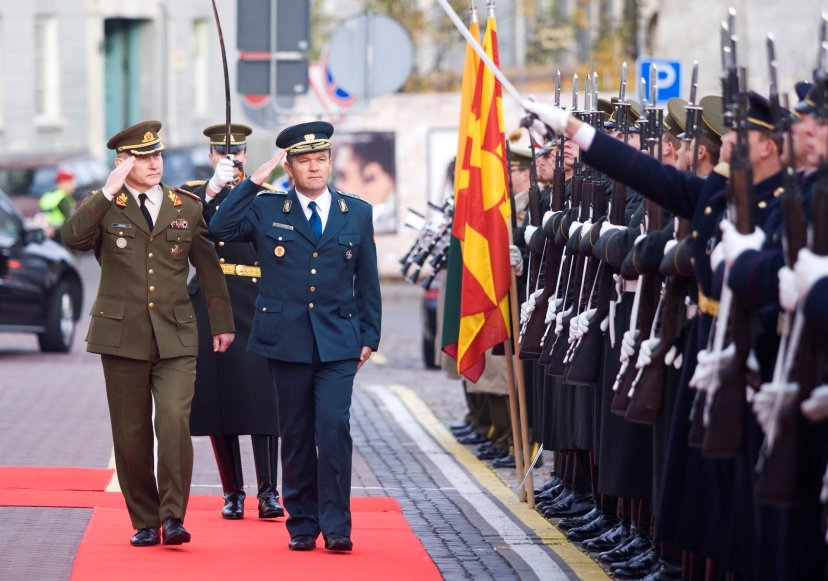Chief of Defence of the former Yugoslav Republic of Macedonia Lieutenant General Gorancho Koteski...