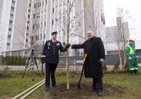 Ąžuolais įamžintas Lietuvos ir JAV Pensilvanijos valstijos karių bendradarbiavimo 20-metis - 1