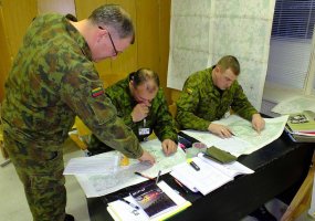Štabo darbo kursas Lietuvos kariuomenės puskarininkiams - 2