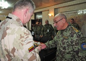 Lietuvos ir Afganistano kariuomenių vadai aptarė saugumo situaciją Afganistane - 1