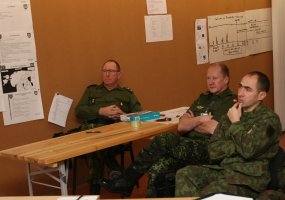 Sausumos pajėgų štabo karininkai rengėsi treniruoti MPB „Geležinis Vilkas“ - 3