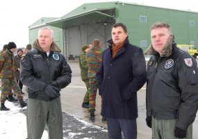 Ambassador of Belgium paid a visit to Šiauliai Air Base of the Lithuanian Air Force - 6