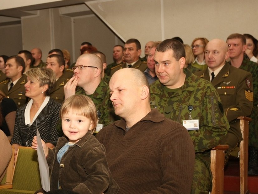 Trys kariuomenės štabai kartu pasitiko artėjančias Šv. Kalėdas 