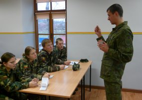 Kariniai jaunųjų šaulių rengimo kursai - 1