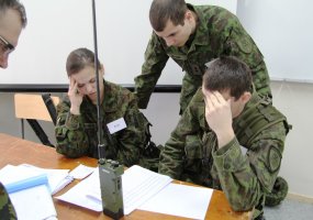 Vaidoto batalione vyko štabo mokymai „Baltas vilkas II“ - 5