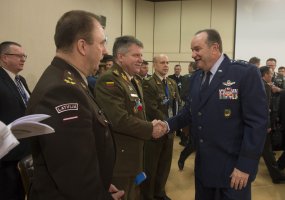 Chief of Defence of Lithuania Lieutenant General A. Pocius took part in an MC meeting - 2