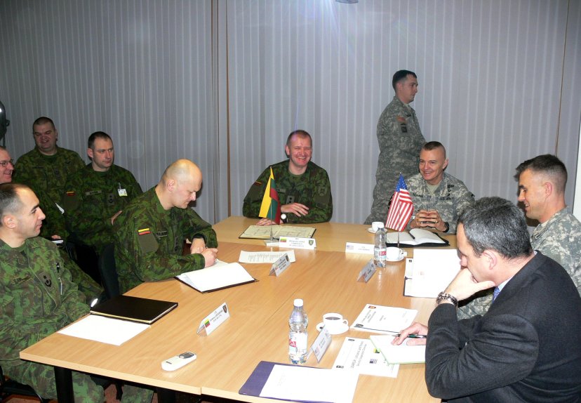 Cooperation between Lithuanian Land Force and U.S. Army in Europe to be enhanced 
