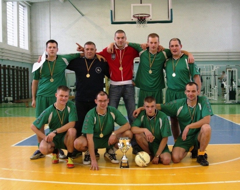 Brigados „Geležinis Vilkas“ salės futbolo čempionai – Kęstučio bataliono komanda