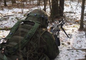 Juozo Lukšos mokymo centre pirmą kartą panaudota Integruota lazerinė mūšio sistema MILES  - 1