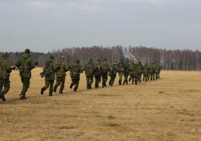Žemaičių apygardos 3-iosios rinktinės kariai dalyvavo lauko pratybose - 3