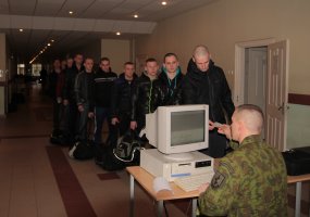 Tarnybą pradėjo dvidešimt aštunta BKM ir šešiolikta BKSĮK karių laidos - 1