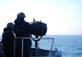 Lietuvos karo laivai kovinio rengimo pratybose Baltijos jūroje - 2