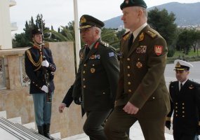 Chief of Defence of Lithuania Lt Gen A.Pocus met with leading officials of the Greek Armed Forces... - 3