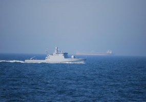 Lithuanian warships conduct drills at the Baltic Sea  - 1