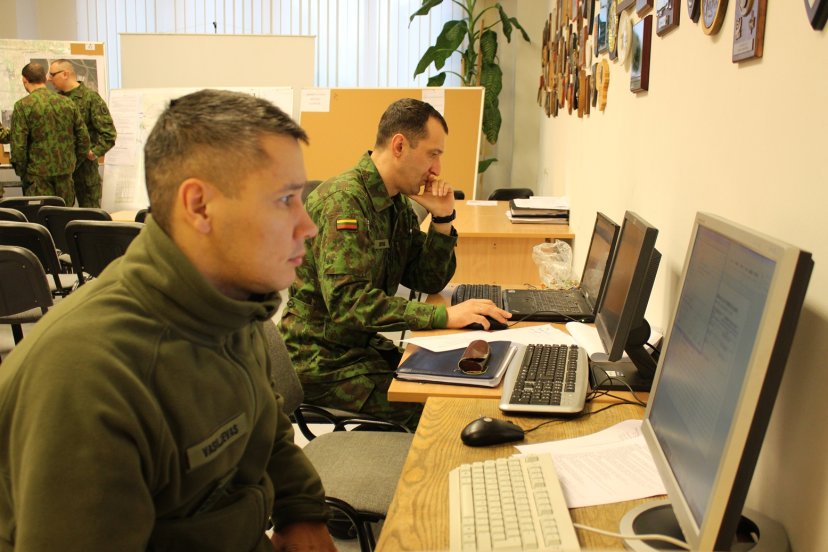 TMU OP SPE-3 treniruotė naudojant žemėlapį „Sumanus drakonas“