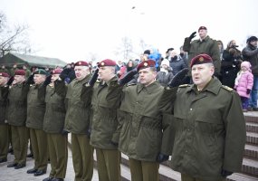 Savanorių pajėgų Didžiosios Kovos rinktinės įkūrimo 23-iosios metinės iškilmingai paminėtos Trakuose - 3