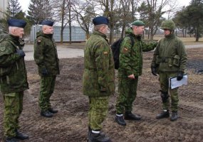 Kariuomenės vyriausiasis puskarininkis lankėsi Oro gynybos batalione - 1