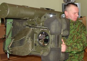 Kariuomenės vyriausiasis puskarininkis lankėsi Oro gynybos batalione - 2