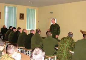 Kariuomenės vyriausiasis puskarininkis lankėsi Oro gynybos batalione - 3