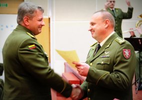 Vilniaus karinės įgulos kariai drauge paminėjo Lietuvos nepriklausomybės atkūrimo dieną  - 4