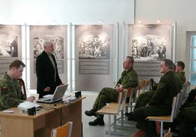 Mokymo centro kariai ir darbuotojai dalyvavo 1863-ųjų metų sukilimo minėjime - 1