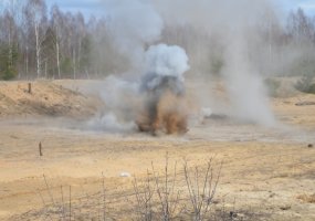 Vadų pratybose - akistata su sprogmenimis - 3