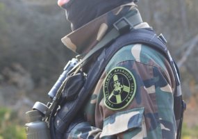 Kuršių Nerijoje treniravosi kariai ir pasieniečiai  - 4