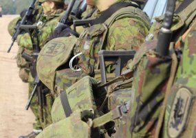 Kuršių Nerijoje treniravosi kariai ir pasieniečiai  - 6