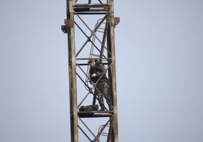 Kuršių Nerijoje treniravosi kariai ir pasieniečiai  - 2