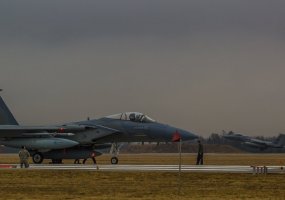 The United States augment its participation in NATO's air policing mission in the Baltics - 1