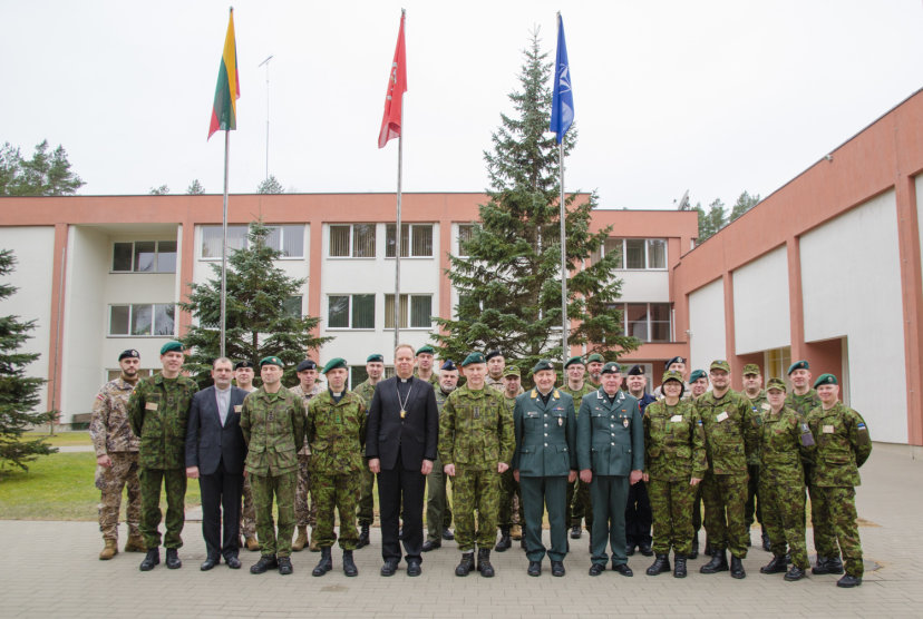 Baigėsi tarptautinės karo kapelionų pratybos