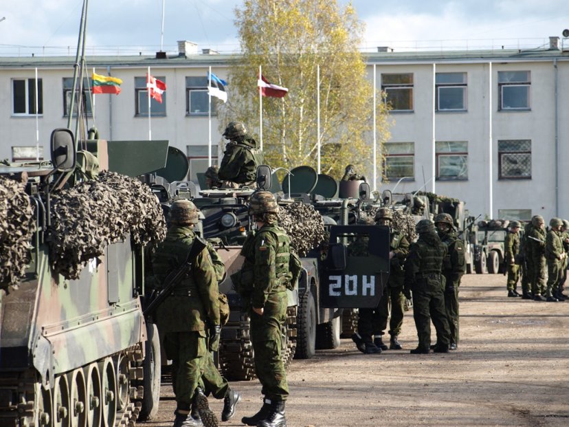 Lithuanian troops get ready for NATO exercise