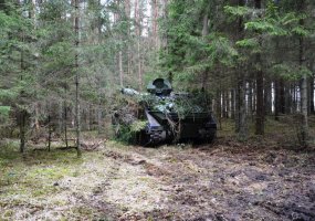Kęstučio bataliono kariai dalyvavo lauko taktinėse pratybose - 4