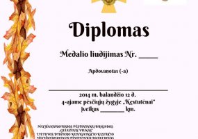 Vyko tradicinis pėsčiųjų žygis „Kęstutėnai“ - 6