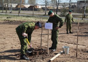 Rukloje pasodintas Lietuvos kariuomenės generolų ąžuolų parkas - 4