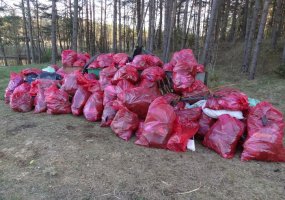 Aukštaitijoje “LKA keliautojų klubo” nariai išvalė apie 70 km upių ruožo - 3