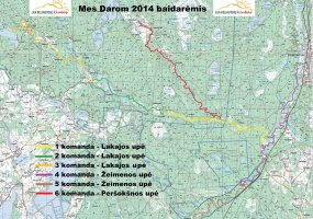 Aukštaitijoje “LKA keliautojų klubo” nariai išvalė apie 70 km upių ruožo - 5