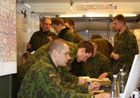 Lithuanian military personnel take part in an international exercise in Denmark alongside allies  - 1