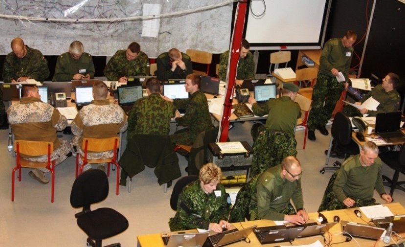 Lithuanian military personnel take part in an international exercise in Denmark alongside allies 
