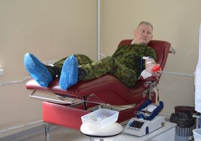 Kariuomenės vadas: „Mes galime ir turime neatlygintinai duoti kraujo“ - 1